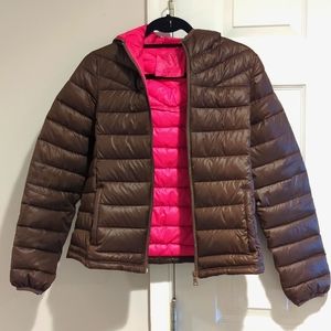 Peace Love Lightweight Puffer Jacket